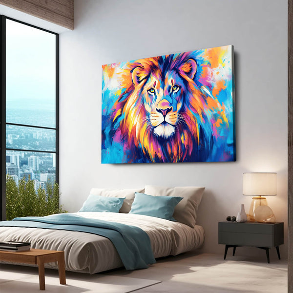 Lion Glory Wall Art | MusaArtGallery™