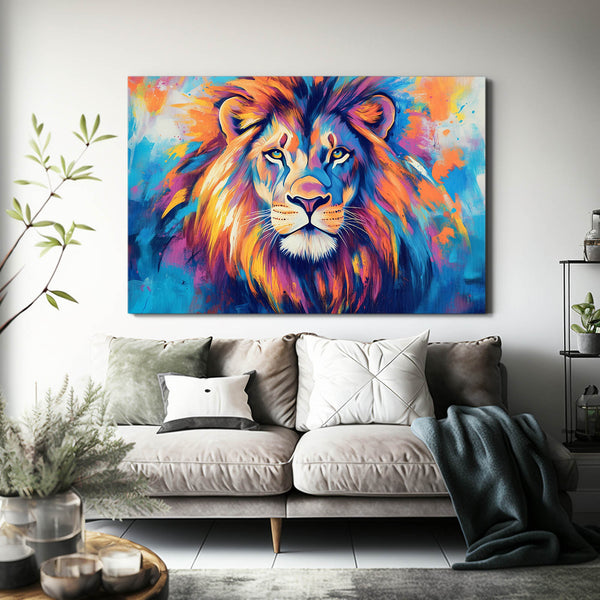 Lion Glory Wall Art | MusaArtGallery™