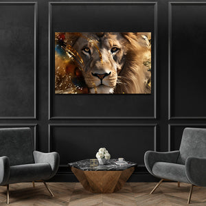 Lion Head Wall Art | MusaArtGallery™
