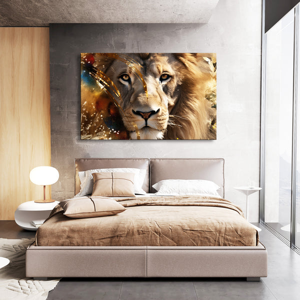 Lion Head Wall Art | MusaArtGallery™