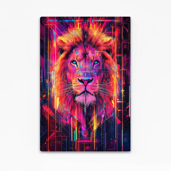 Lion Illumination Wall Art | MusaArtGallery™