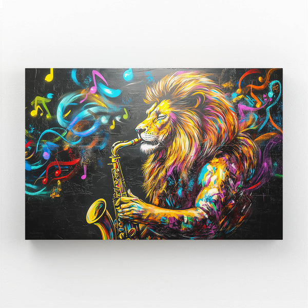 Lion Jazz Wall Art | MusaArtGallery™