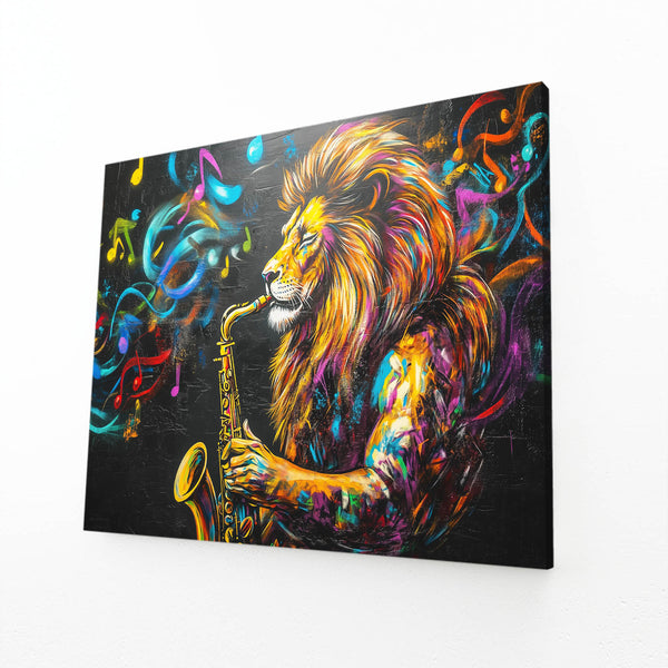 Lion Jazz Wall Art | MusaArtGallery™