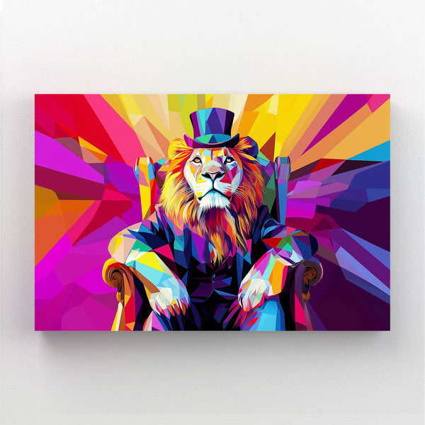 Lion Majesty Wall Art | MusaArtGallery™