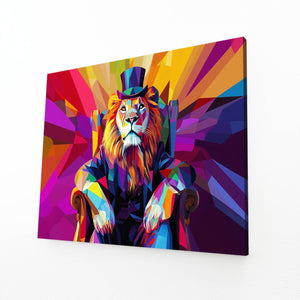 Lion Majesty Wall Art | MusaArtGallery™