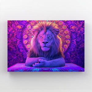 Lion Mandala Wall Art | MusaArtGallery™