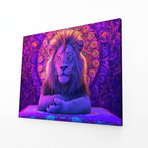 Lion Mandala Wall Art | MusaArtGallery™