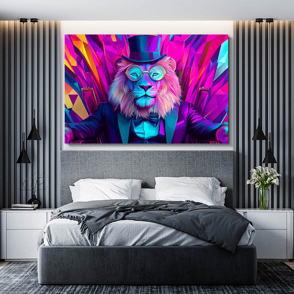 Lion Prestige Wall Art | MusaArtGallery™