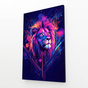 Lion Prism Wall Art | MusaArtGallery™