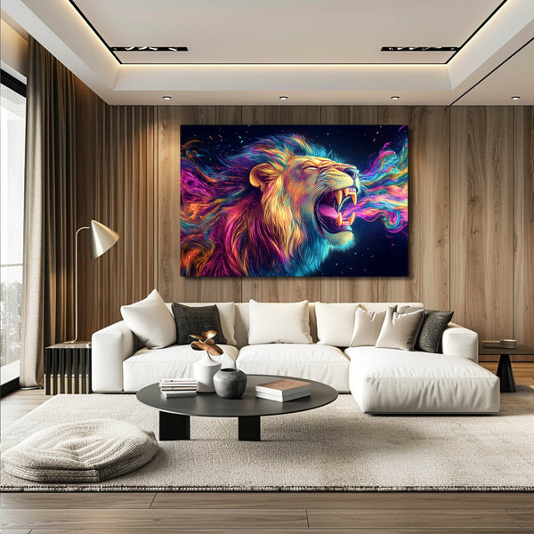 Lion Roar Wall Art | MusaArtGallery™