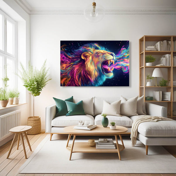 Lion Roar Wall Art | MusaArtGallery™