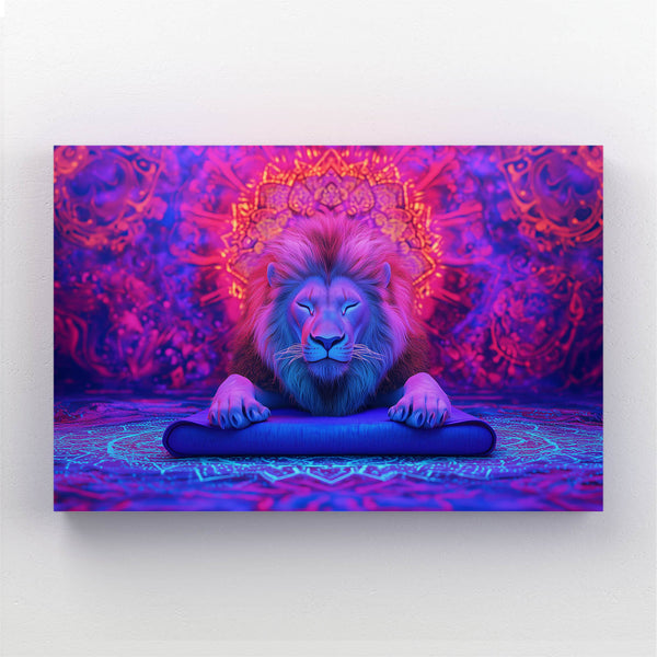 Lion Serenity Wall Art | MusaArtGallery™