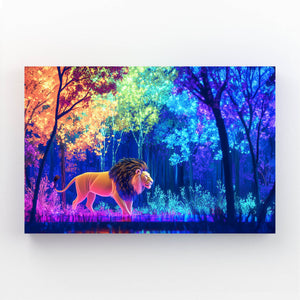 Lion Spectrum Wall Art | MusaArtGallery™