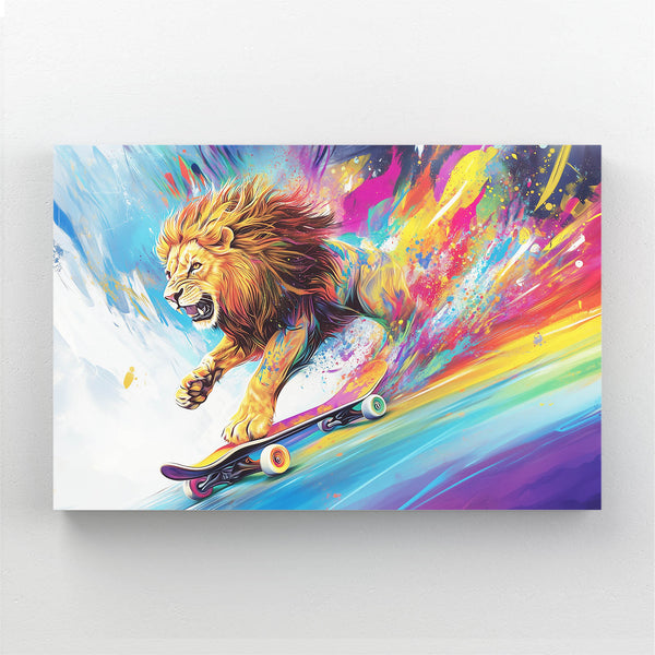 Lion Speed Wall Art | MusaArtGallery™