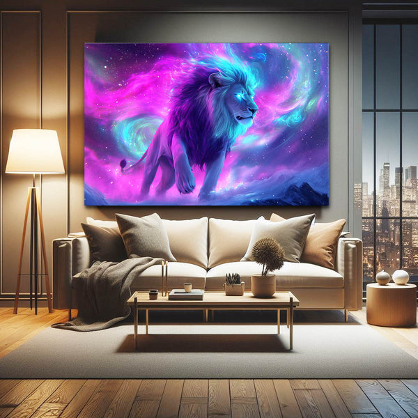 Lion Stellar Wall Art | MusaArtGallery™