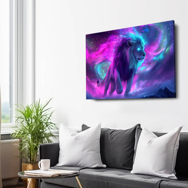 Lion Stellar Wall Art | MusaArtGallery™