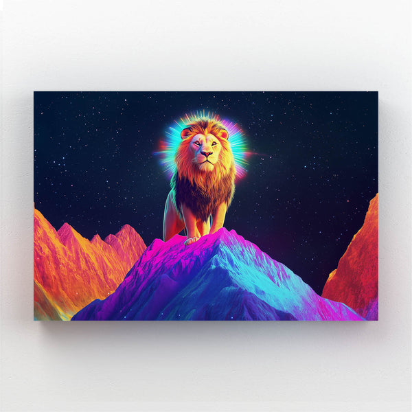 Lion Summit Wall Art | MusaArtGallery™