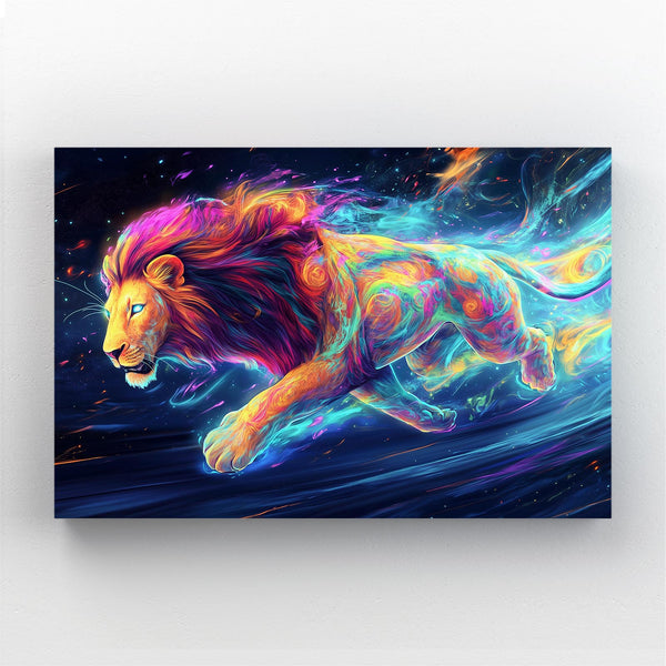 Lion Velocity Wall Art | MusaArtGallery™