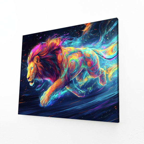 Lion Velocity Wall Art | MusaArtGallery™