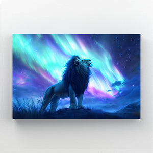 Lion Wall Art Aurora | MusaArtGallery™