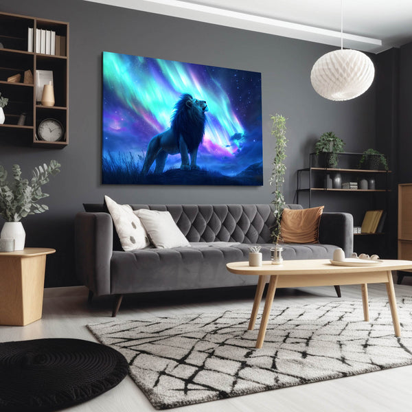 Lion Wall Art Aurora | MusaArtGallery™