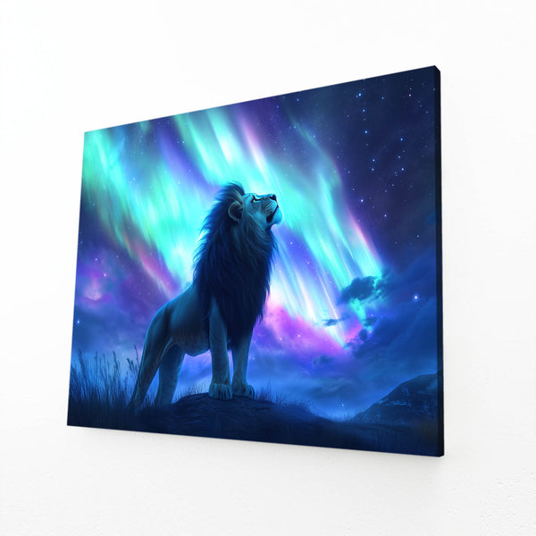 Lion Wall Art Aurora | MusaArtGallery™