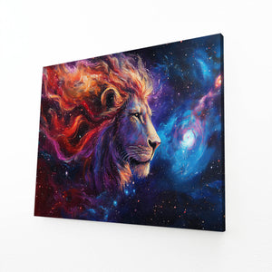 Lion Wall Art Celestial Grace | MusaArtGallery™