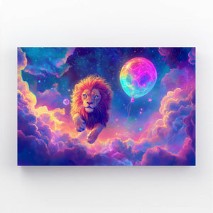 Lion Wall Art Cosmic Dream | MusaArtGallery™