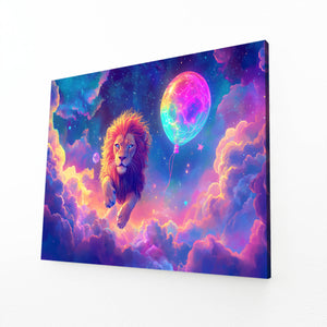 Lion Wall Art Cosmic Dream | MusaArtGallery™