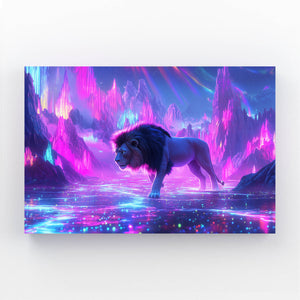 Lion Wall Art Cosmic Realm | MusaArtGallery™