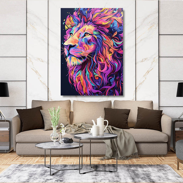 Lion Wall Art Dreamscape | MusaArtGallery™