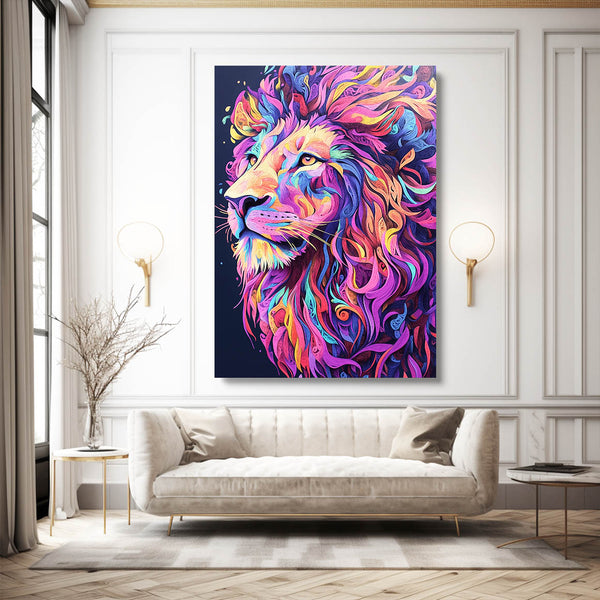 Lion Wall Art Dreamscape | MusaArtGallery™