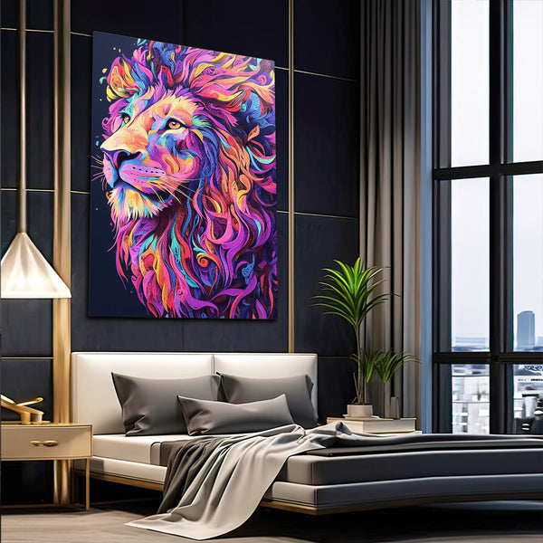 Lion Wall Art Dreamscape | MusaArtGallery™