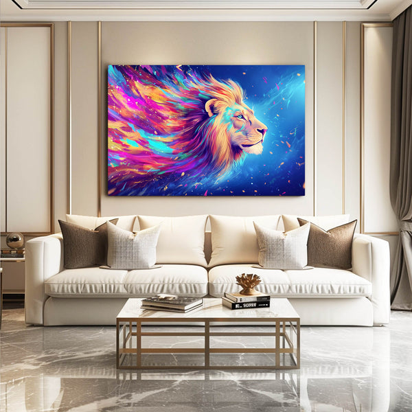 Lion Wall Art Essence | MusaArtGallery™