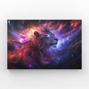 Lion Wall Art Galactic Majesty | MusaArtGallery™