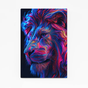 Lion Wall Art Glow | MusaArtGallery™