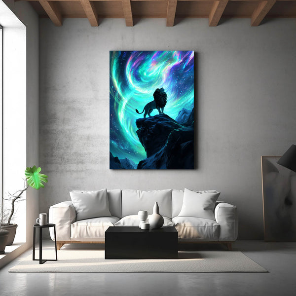 Lion Wall Art Horizon | MusaArtGallery™