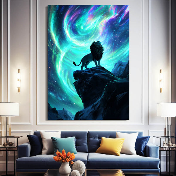 Lion Wall Art Horizon | MusaArtGallery™