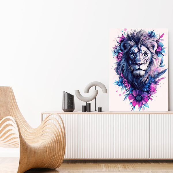 Lion Wall Art Majestic | MusaArtGallery™