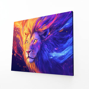 Lion Wall Art Radiant Blaze | MusaArtGallery™