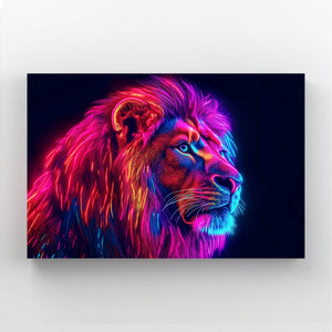 Lion Wall Art Radiant Roar | MusaArtGallery™