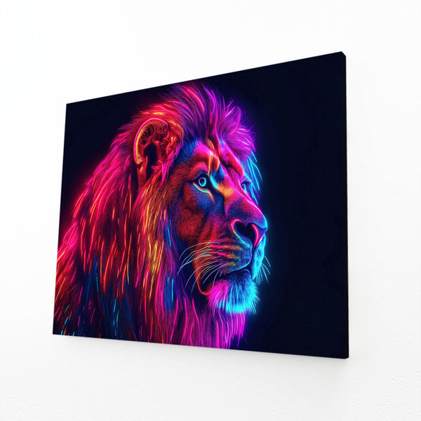 Lion Wall Art Radiant Roar | MusaArtGallery™