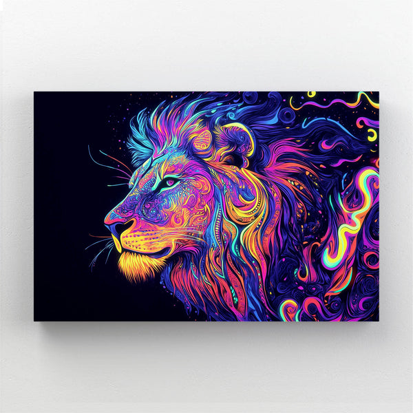 Lion Wall Art Spectrum | MusaArtGallery™