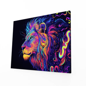 Lion Wall Art Spectrum | MusaArtGallery™