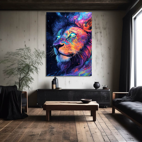 Lion Wall Art Stellar | MusaArtGallery™