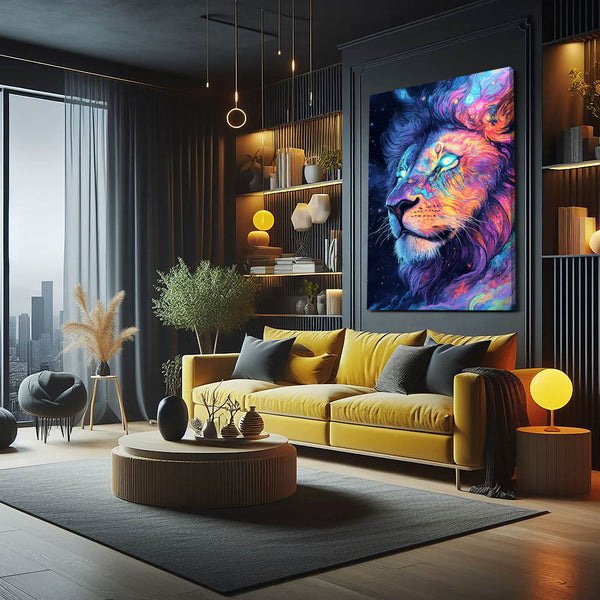 Lion Wall Art Stellar | MusaArtGallery™