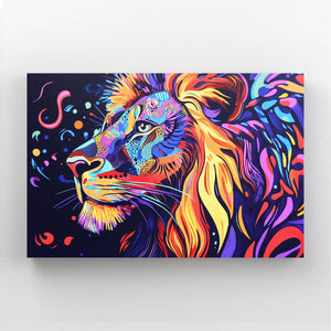 Lion Wall Art Vibrance | MusaArtGallery™