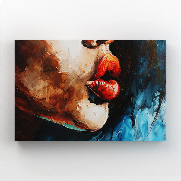 Lips Erotic Canvas Art  | MusaArtGallery™