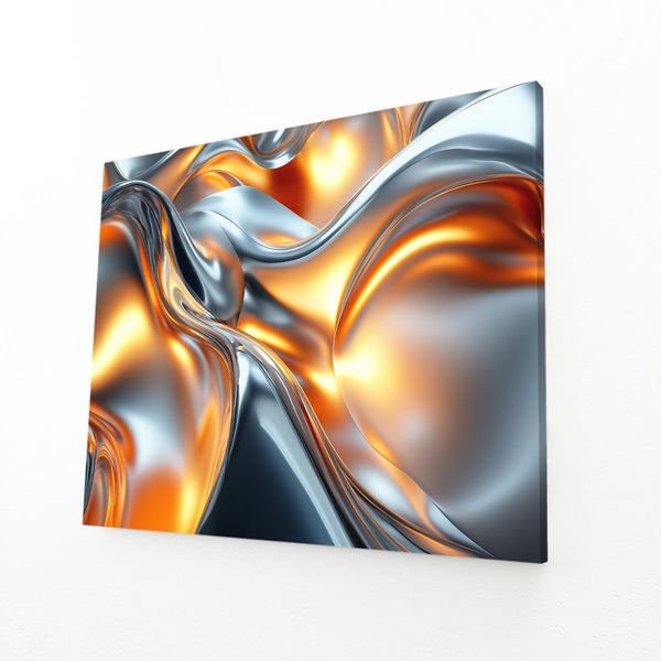 Liquid Metal Abstract Art | MusaArtGallery™