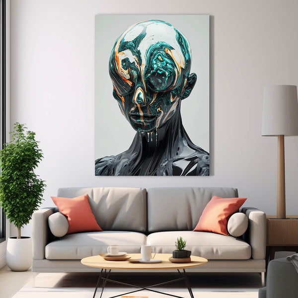 Liquid Mind Cyberpunk Art | MusaArtGallery™